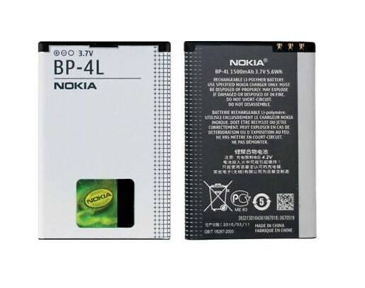 NOKIAスマートフォン『E71』フィンランド製　純正バッテリー付、裏カバー無 NOKIAスマートフォン『E71』フィンランド製 純正バッテリー付